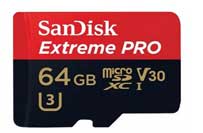SanDisk Extreme Pro MicroSD 64 