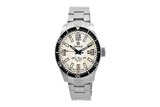 Подводные часы Deep Blue Alpha Marine Т-100 черно-белые Подводные часы Deep Blue Alpha Marine Т-100 черно-белые